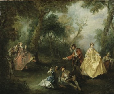 Die Schaukel, 1729 von Nicolas Lancret